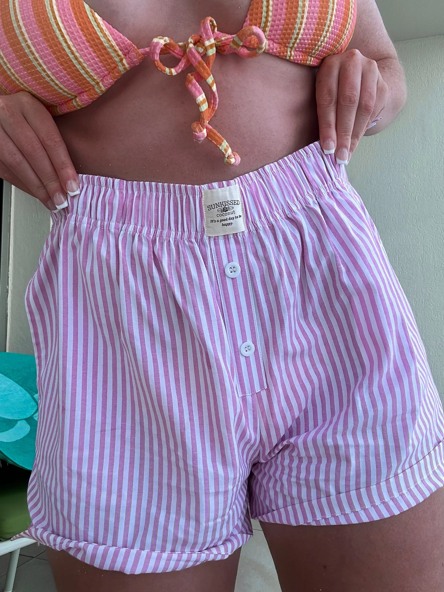 Striped Boxer Shorts