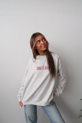 “Santa Baby” Mockneck