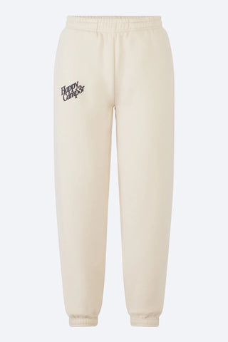Happy Camp3r Beige Puff Series Sweatpants