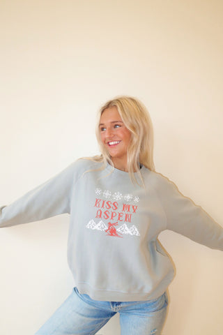 Daydreamer Kiss My Aspen Crewneck