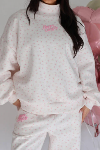 Happy Camp3r Sugar Plum Mockneck Sweatshirt
