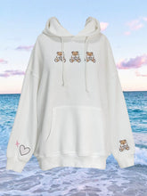 Load image into Gallery viewer, Teddy Bear Embroider Hoodie
