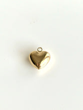 Load image into Gallery viewer, Gold Bubble Heart Charm
