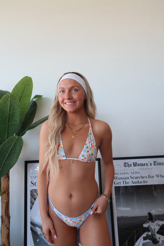 Kulani Kinis Twin Strap Cheeky Bikini Bottom - Suncatcher