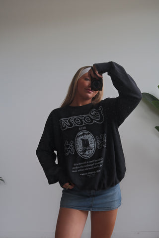 Black Snow & White Coors Original 40Z Jumper