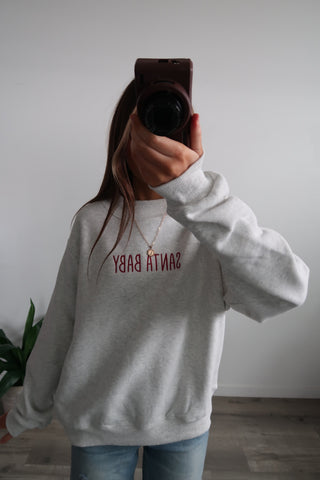 “Santa Baby” Mockneck