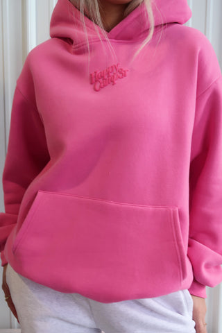 Happy Camp3r Bubble Gum Pink Hoodie