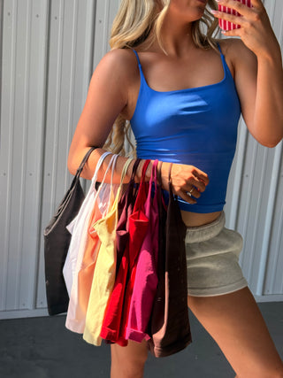 Royal Blue Everyday Square Neck Cami