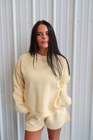 Lemon Soft Touch Knit Top