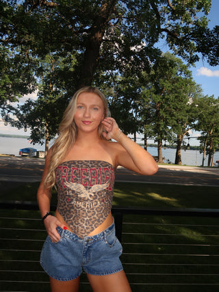 Freebird Tie Tube Top