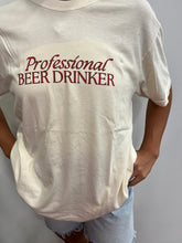 Load image into Gallery viewer, “Professional Beer Drinker” Oversized Tee Shirt
