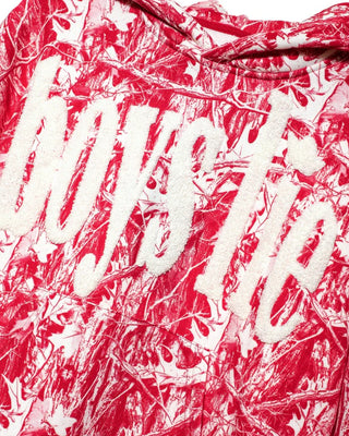 Red camo Manhunt Racer Hoodie