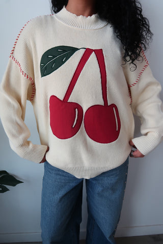 Cherry Patch Sweater