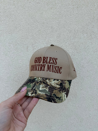 “God Bless Country Music” Trucker Hat