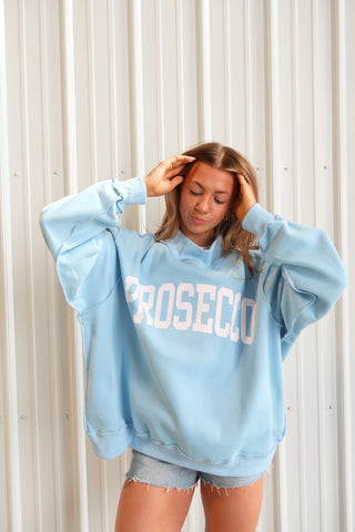 Prosecco/Hungover Reversible Mockneck