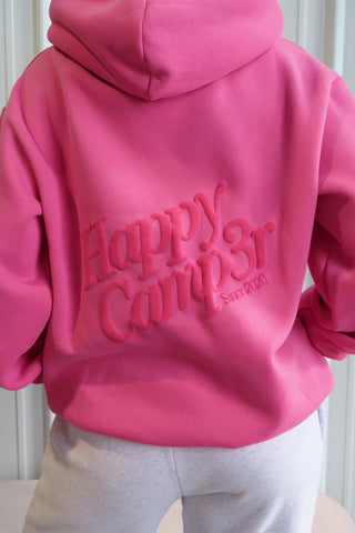 Happy Camp3r Bubble Gum Pink Hoodie