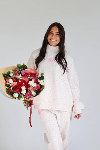 Happy Camp3r Sugar Plum Mockneck Sweatshirt