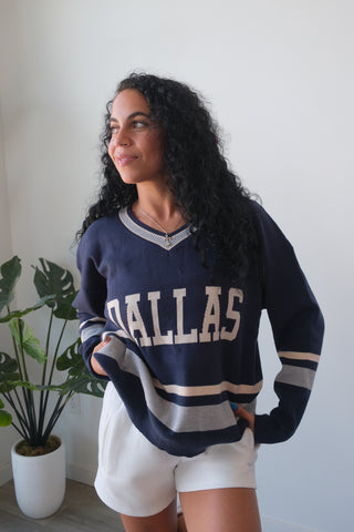 Dallas V-Neck Sweater