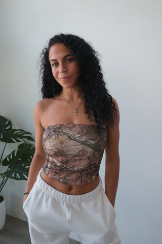 Camo Tube Top