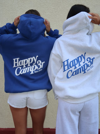 Happy Camp3r Puff Series Hoodie - Royal Blue