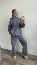 Load image into Gallery viewer, *PRE-ORDER* - French Blue Staple Wide Leg Sweatpants
