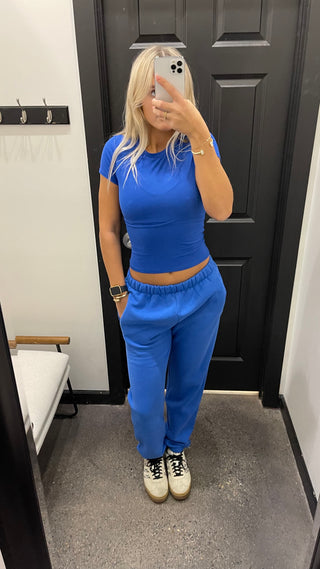 Cobalt Blue Staple T-Shirt