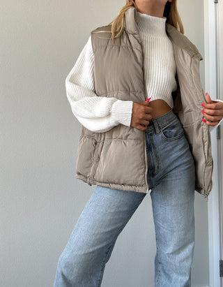 Oversized Puffer Vest