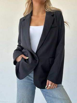 Black Oversized Blazer