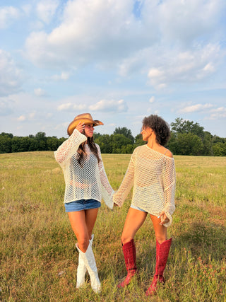 Tan Loose Fit Cover Up