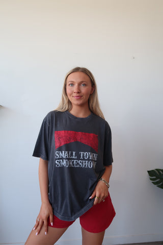 Small Town Smokeshow Oversized Tee Shirt