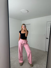 Load image into Gallery viewer, Long Blush Staple Wide Leg Sweatpants
