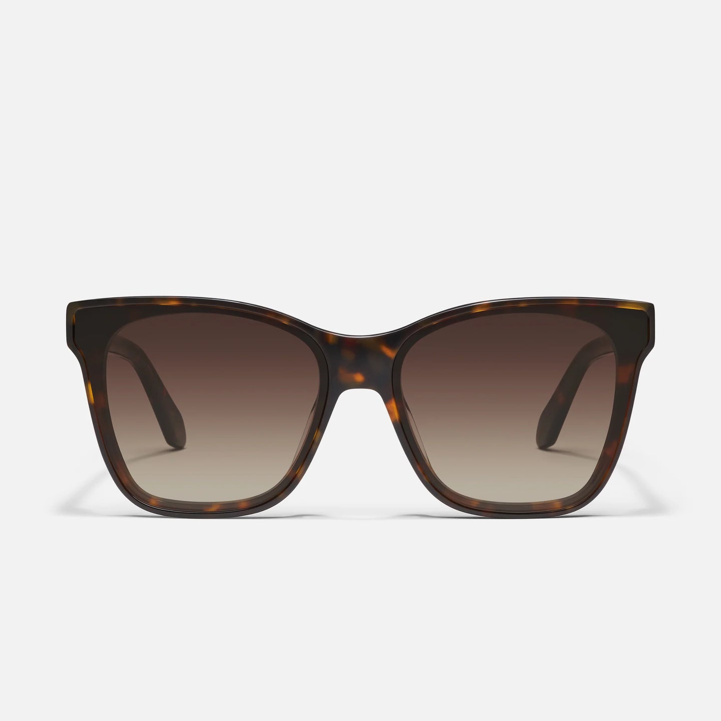 QUAY Afterparty Neutral Tortoise Frame / Brown Lens