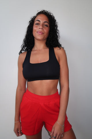 Square Neck Sports Bra