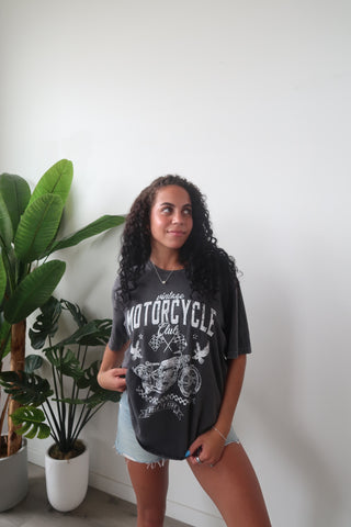 “Motercycle” Graphic T-Shirt