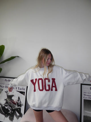 Pilates/Yoga Reversible Mock Neck Sweatshirt