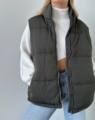 Oversized Puffer Vest