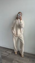 Load image into Gallery viewer, *PRE-ORDER* - Cream Staple Wide Leg Sweatpants
