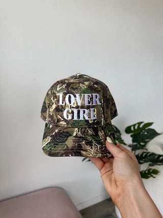 “Lover Girl” Camo Trucker Hat