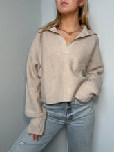 Load image into Gallery viewer, Collared V-Neck Sweater
