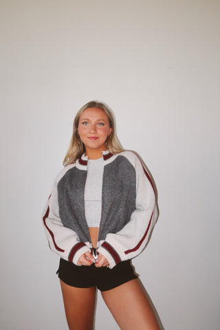 “85” Sweater With Star Accents