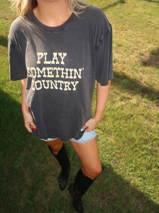 Play Somethin' Country Graphic Tee