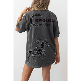 Cowgirl Era Graphic Oversized Graphic Tee
