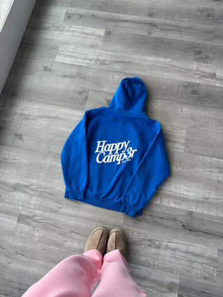 Happy Camp3r Royal Blue Puff Series Hoodie