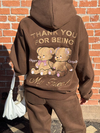 Happy Camp3r Thank You For Being My Friend Hoodie