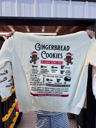 Gingerbread Hoodie - Cream