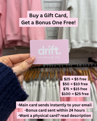 Drift Clothing Co. Gift Card