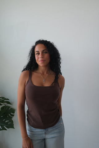 Brown Thread & Supply Knit Tank Top