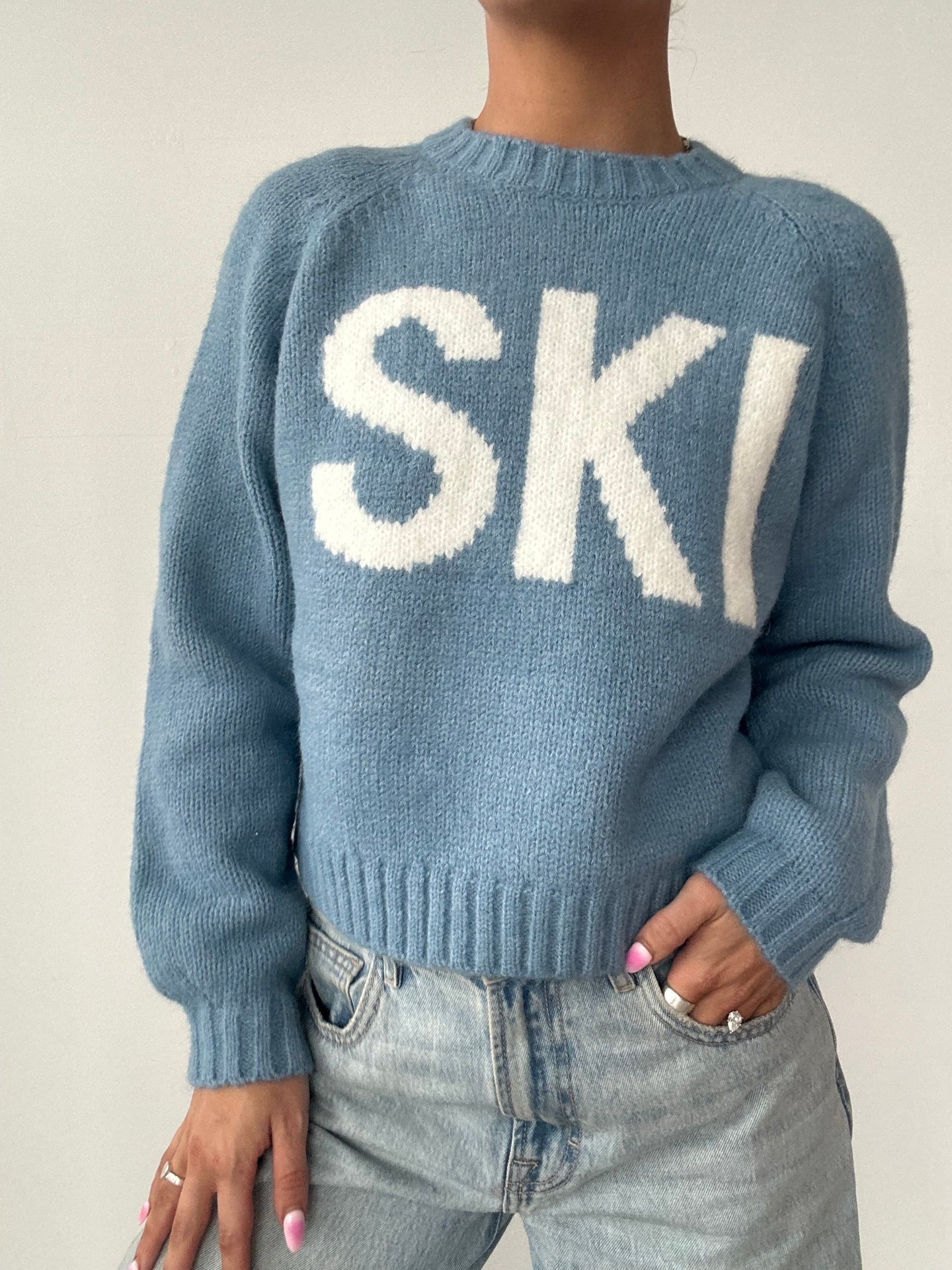 SKI Crewneck Sweater