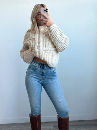 Daze Denim Moneymaker High Rise Vintage Skinny Dancefloor Dance