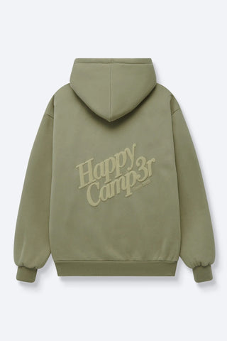Happy Camp3r Dusty Olive Puff Series Hoodie